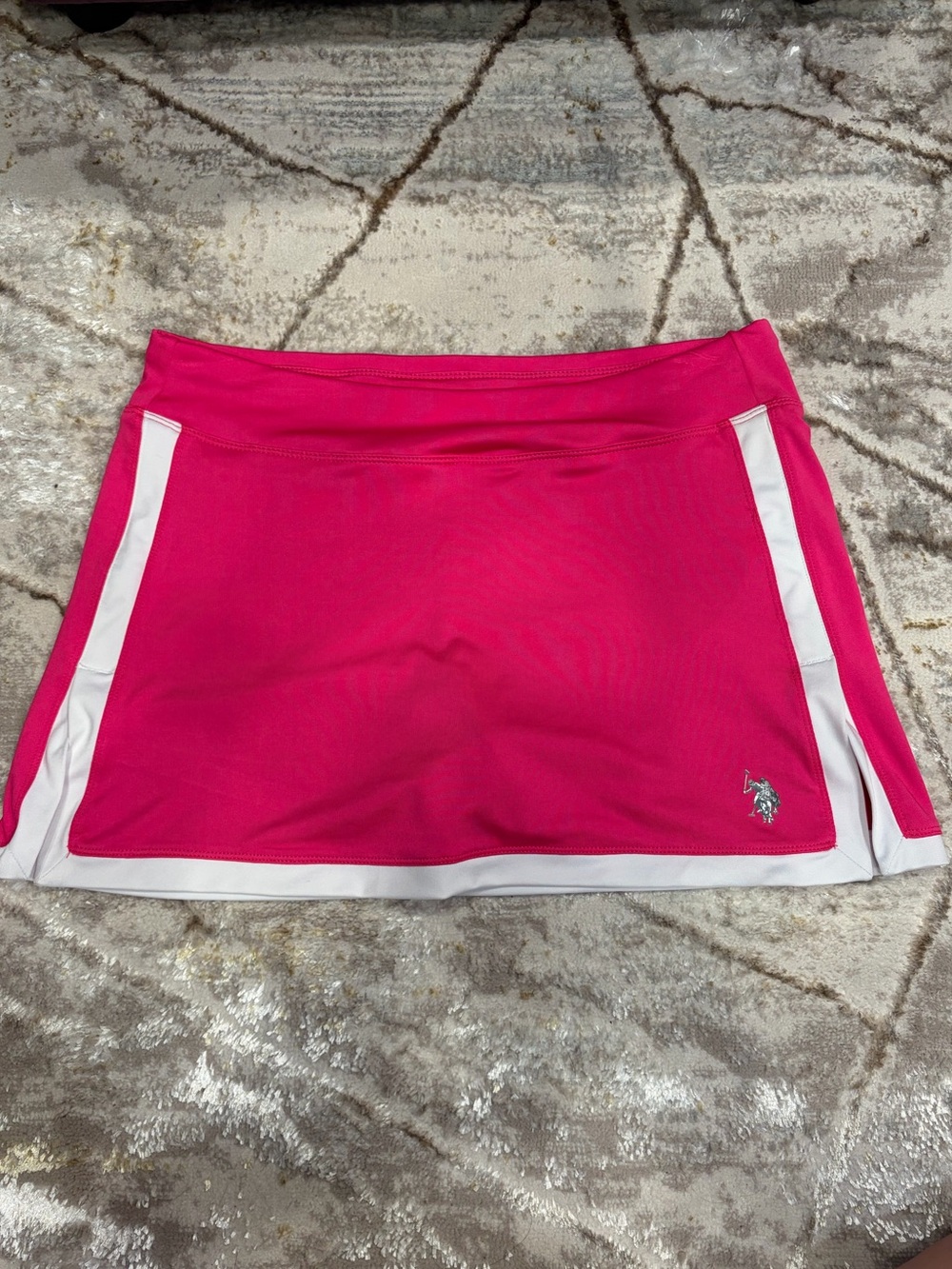 2000’s Y2K Polo Ralph Lauren Pink Tennis Mini Skirt Size M